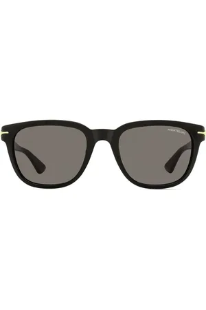 Montblanc Lentes de sol con armazón cuadrada