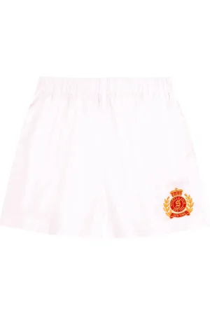 Sporty & Rich Shorts con logo bordado