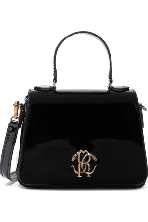 Roberto Cavalli Bolsa de hombro de cuero