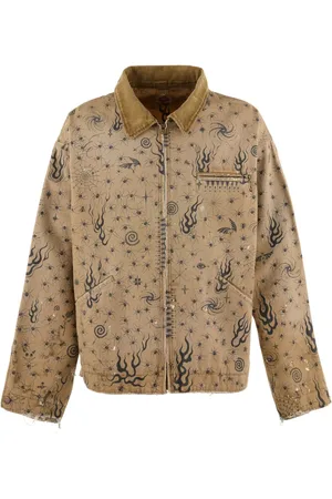 SAINT MXXXXXX Chamarra con estampado gráfico
