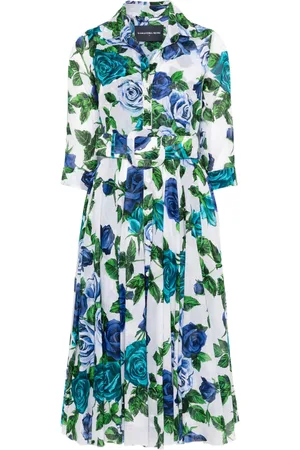 SAMANTHA SUNG Vestido midi Aster