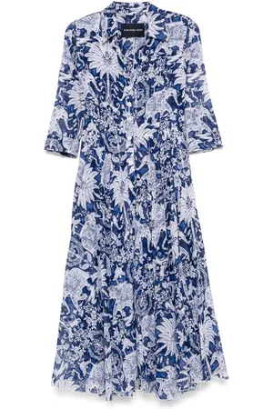 SAMANTHA SUNG Vestido midi Aster