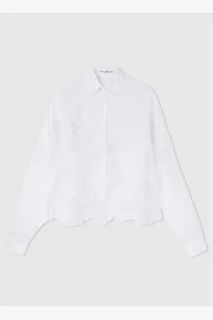 ERMANNO SCERVINO Lace-panelled shirt