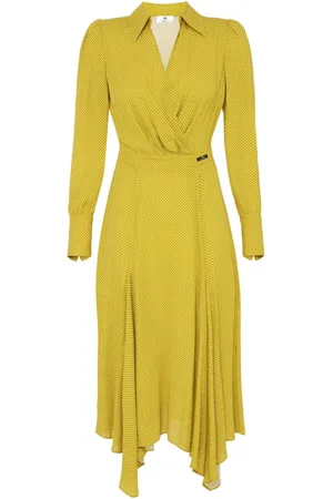 Elisabetta Franchi Vestido con estampado de lunares