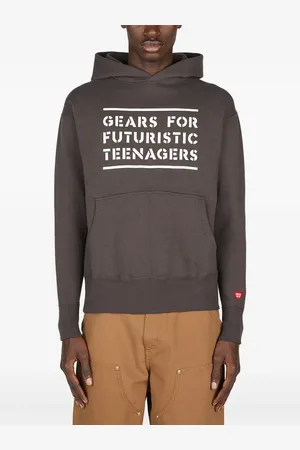 HUMAN MADE Hoodie de algodón