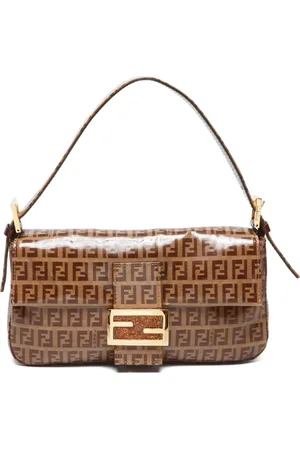 Fendi Bolsa de hombro con motivo Zucchino 2000-2020