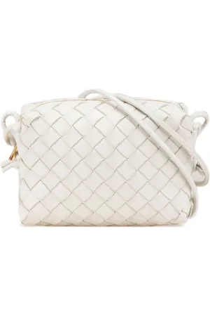 Bottega Veneta 2012-2024 Mini Lambskin Intrecciato Loop Camera Bag crossbody bag