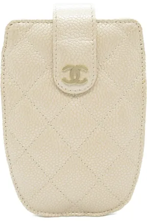 CHANEL Tarjetero con capitonado de rombos 2012