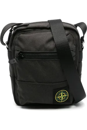 Stone Island Mochila tipo mensajero con Compass