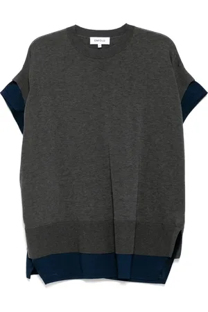 ENFÖLD Top cuello redondo