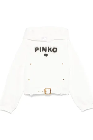 Pinko Hoodie con logo estampado