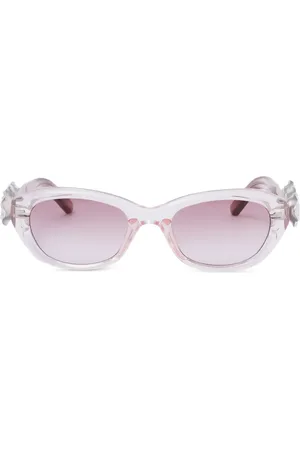 KIMHEKIM Lentes de sol con armazón geométrica