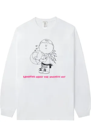 WESTFALL Playera con caricatura estampada