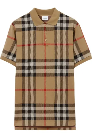 Burberry Playera tipo polo con motivo Vintage Check