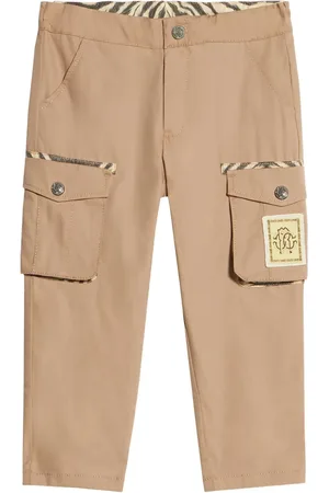 Roberto Cavalli Pantalones con parche del logo