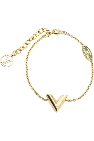 LOUIS VUITTON Pulsera Gold Plated Essential V Bracelet 2021