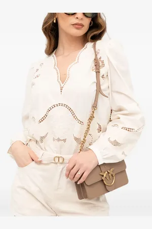Twin-Set Blusa con diseño bordado