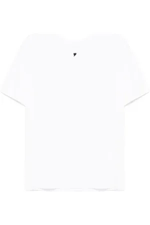 KIMHEKIM Playera con corazón bordado