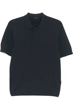 TRANSIT Playera tipo polo tejida