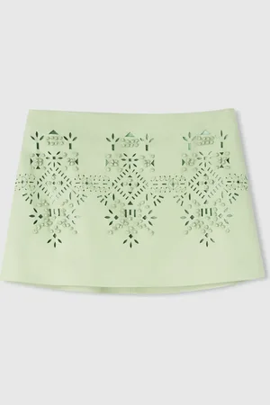 ERMANNO SCERVINO Embroidered mini skirt