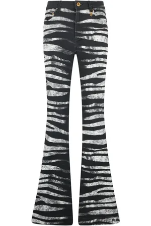 Roberto Cavalli Jeans con estampado de cebra