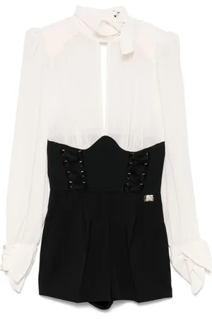 Elisabetta Franchi Jumpsuit corto con paneles
