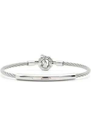BARAKA Pulsera de cadena con detalle de diamante