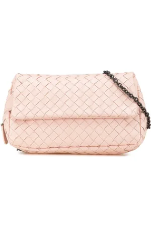 Bottega Veneta Bolsa crossbody Flap de piel intrecciato 2012-2024