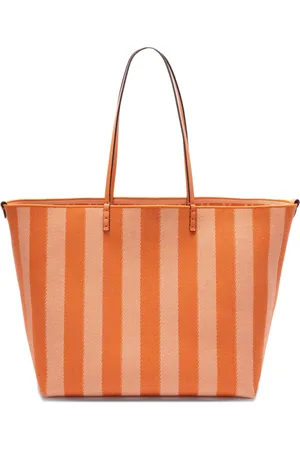 Fendi Tote Roll grande a rayas