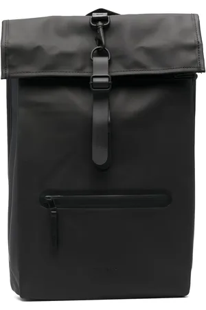 Rains Mochila con logo en relieve
