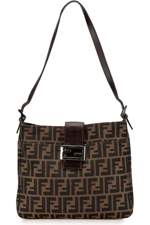 Fendi Bolsa de hombro Zucca Canvas 2000-2010