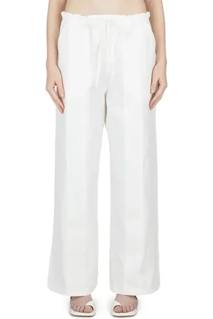 CHRISTOPHER ESBER Cotton wide-leg trousers