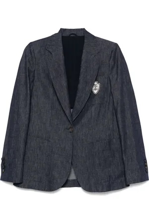 Brunello Cucinelli Blazer de tejido cambray