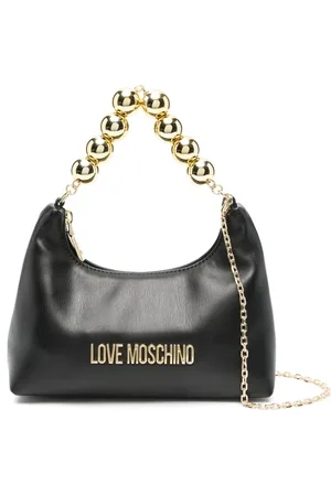 Moschino Tote con letras del logo