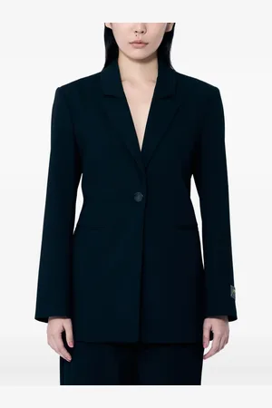 Ganni Blazer con diseño stretch