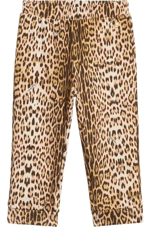Roberto Cavalli Leggins con estampado de jaguar