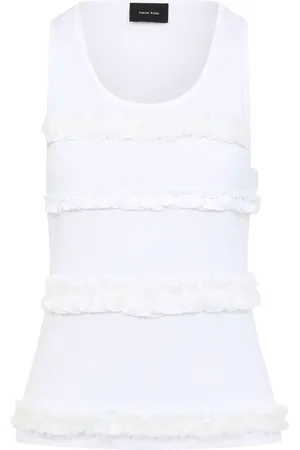 Simone Rocha Top con volantes