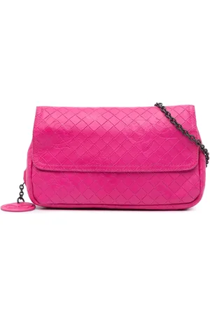 Bottega Veneta Bolsa crossbody Intrecciomirage Butterfly Chain Flap de piel 2012-2024