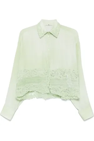 ERMANNO SCERVINO Camisa con detalle de encaje