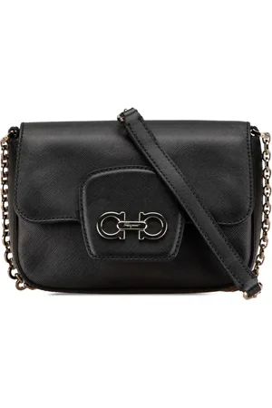 Salvatore Ferragamo Bolsa crossbody Gancini Saffiano 2010-2024