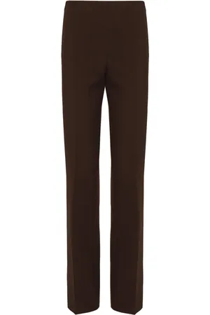 Salvatore Ferragamo Pantalones rectos con detalle de pinzas