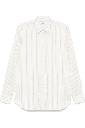 LARDINI Camisa con rayas estampadas