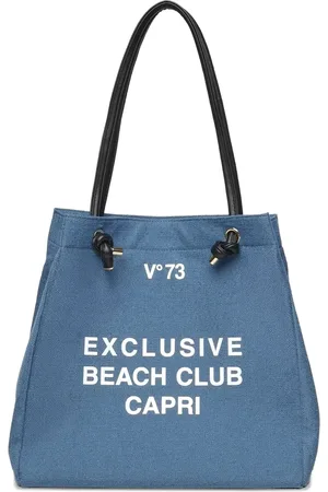 V°73 Tote con estampado Beach Club