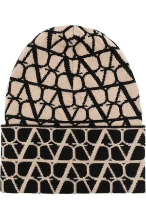 VALENTINO GARAVANI Gorro con logo de intarsia