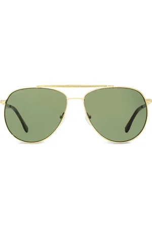 Lacoste Lentes de sol estilo piloto