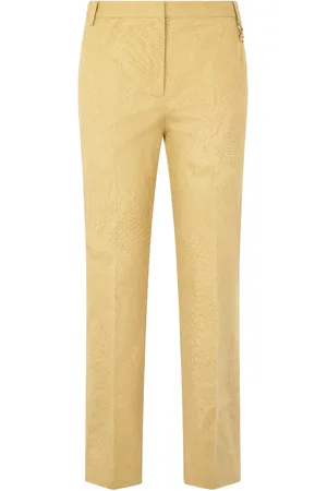 Roberto Cavalli Pantalones con estampado de piel de pitón