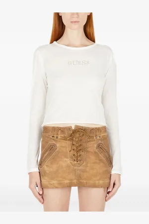 Guess Playera con aplique del logo