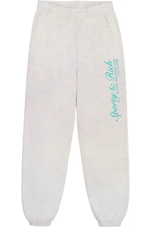 Sporty & Rich Pants con logo estampado