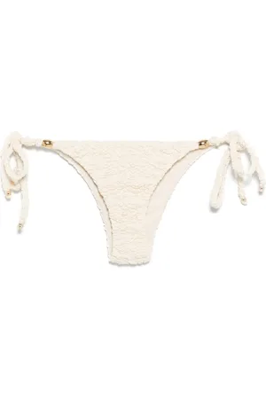 PATBO Bikinis bottom con motivo de papillón en jacquard