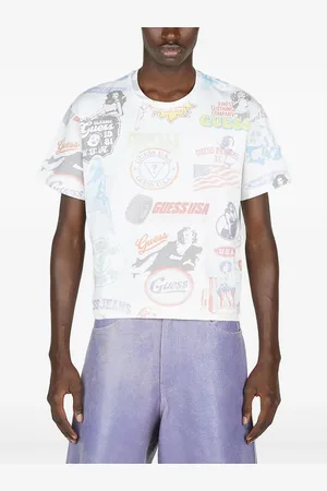 Guess Playera con estampado en toda la pieza